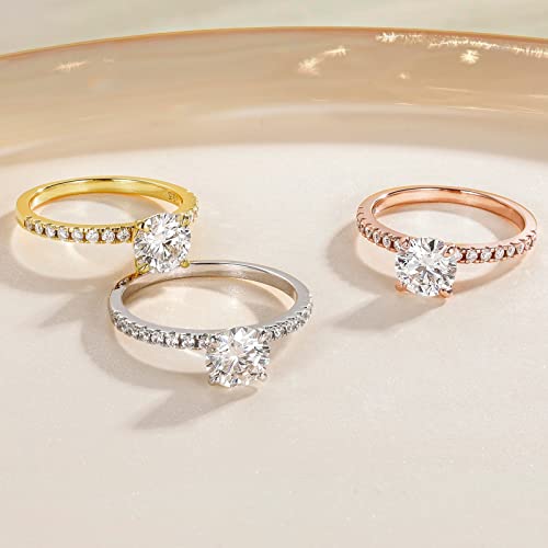 925 Sterling Silver 1.25 CT CZ Halo Ring