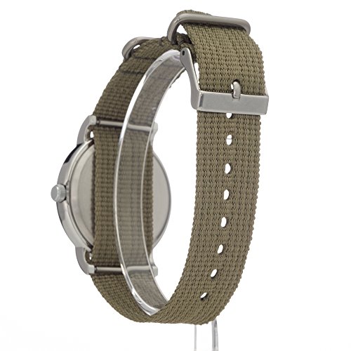 Timex Beige Dial Unisex Watch - Weekender Analog