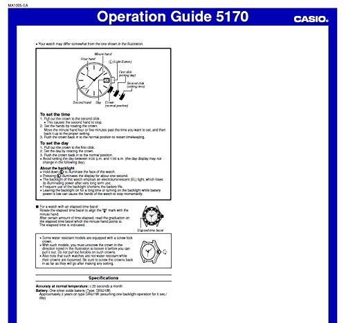 CASIO Men's Forester Sport Watch in Brown
