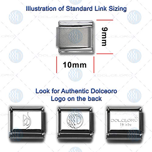 Dolceoro SB-001 Shiny Italian Modular Charm Bracelet