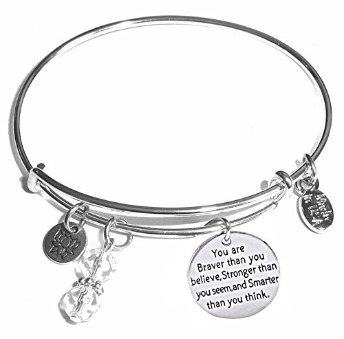 Hidden Hollow Beads USA Steel Message Bracelet, Popular & Stylish