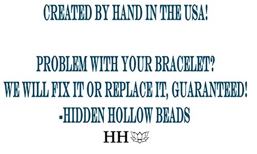 Hidden Hollow Beads USA Steel Message Bracelet, Popular & Stylish