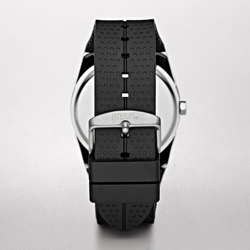 Men's Relic by Fossil Stainless Steel Black Watch