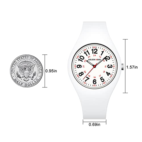 Waterproof Sports Analog Watches for Medical Professionals