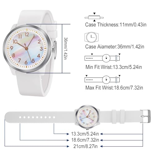 SOCICO Medical Analog Watch for Nurses and Doctors