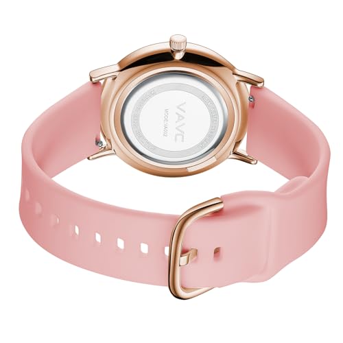 VAVC Waterproof Analog Nurse Watch with Luminous Dial