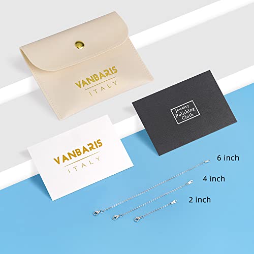 Sterling Silver Necklace Extenders - 2", 4", 6