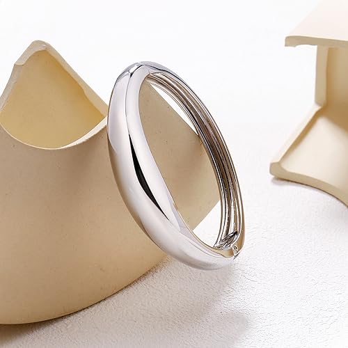 Trendy Silver and Gold Cuff Bracelets for Women