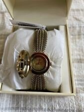 Anne Klein Crystal-Accented Women's Watch AK/1046CHCV