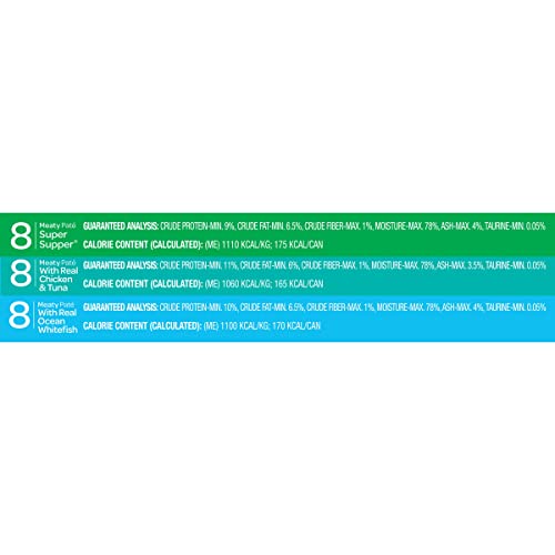 9Lives Seafood & Poultry Wet Cat Food Variety Pack