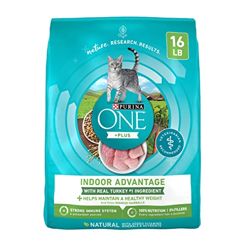 Purina One Low Fat Indoor Cat Food - 16 lbs