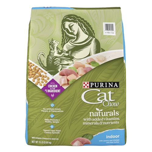 Purina Cat Chow Hairball, Healthy Weight, Indoor, Natural