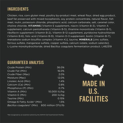 Purina Pro Plan High Protein Cat Food - 16 lb. Bag