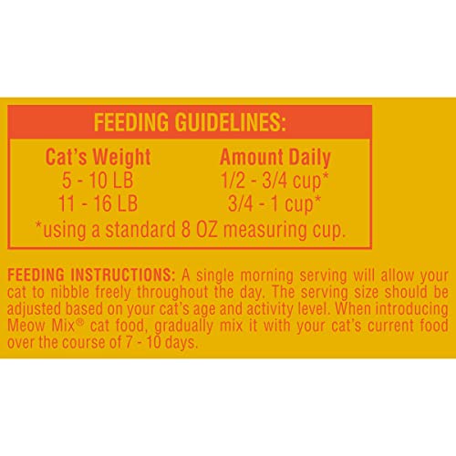 Meow Mix Indoor Health Cat Food, 6.3 lb Bag