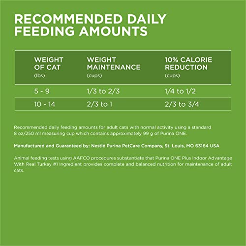 Purina One Low Fat Indoor Cat Food - 16 lbs