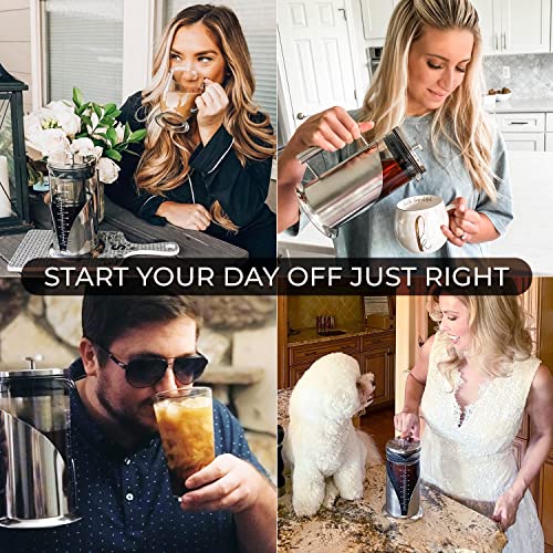 Cafe Du Chateau Stainless Steel Cold Brew Maker