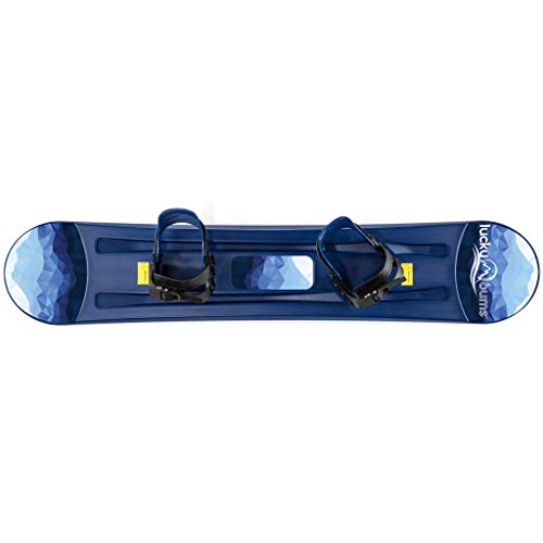 Lucky Bums Kids 120cm Blue Beginner Snowboard