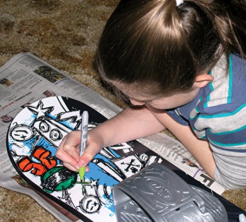 EMSCO Group Graffiti Snowboard - Customizable Graphic