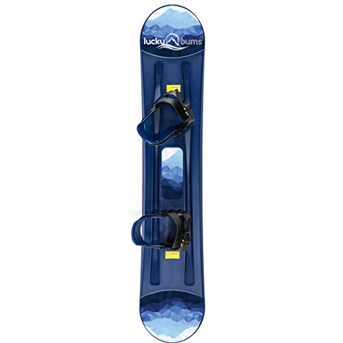 Lucky Bums Kids 120cm Blue Beginner Snowboard
