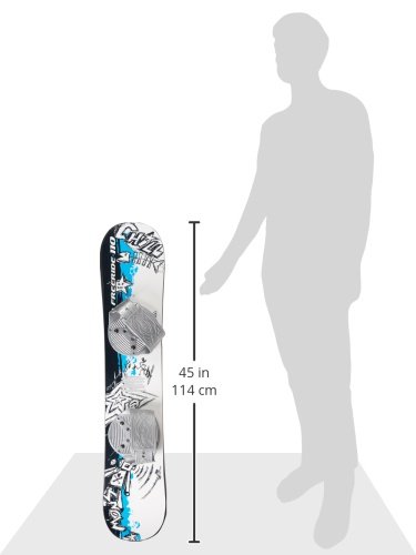 EMSCO Group Graffiti Snowboard - Customizable Graphic