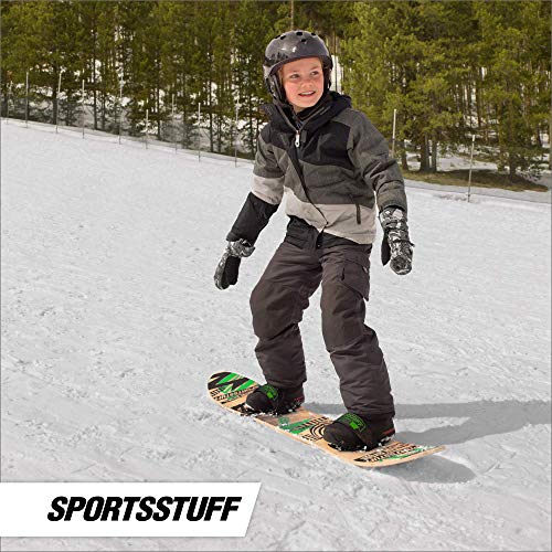 Sportsstuff Hardwood Snowboard, Perfect for Snowboarding Beginners