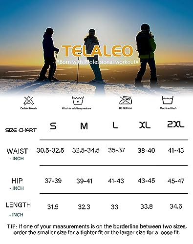 Men's Winter Compression Pants - Fleece Lined Leggings