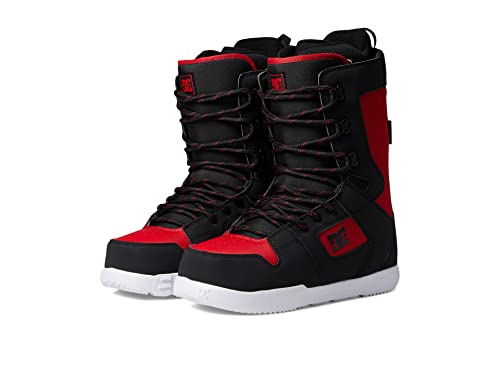 DC Phase Snowboard Boots Black/Red/Black Mens Size 10