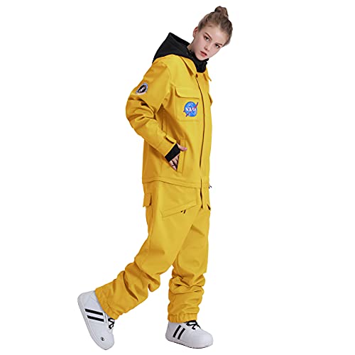 GSOU SNOW Ski One-Piece Snowsuits for Snowboarding