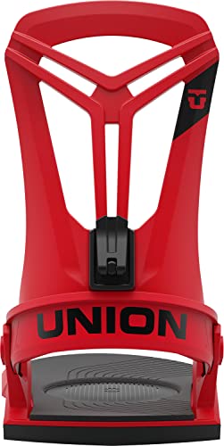 Union Flite Pro Snowboard Bindings Red Large