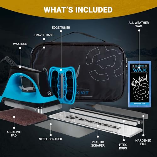 Complete Snowboard Tuning Kit with Iron