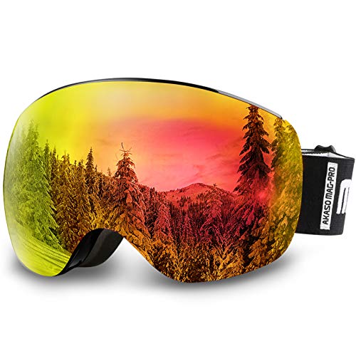 AKASO Mag-Pro Ski Goggles - UV Protection