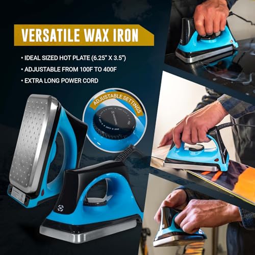 Complete Snowboard Tuning Kit with Iron