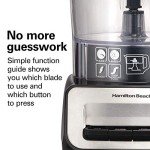 Hamilton Beach Stack & Snap 14-Cup Food Processor