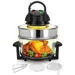 NutriChef Air Fryer Convection Toaster Oven