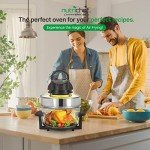 NutriChef Air Fryer Convection Toaster Oven