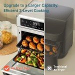 13-Quart Air Fryer Oven with 6 Accessories