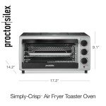 Proctor Silex Toaster Oven Air Fryer Combo