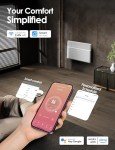 Ballu WiFi Convection Panel Heater with Remote