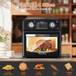 PlumChef 13 Quart 7-in-1 Air Fryer Oven