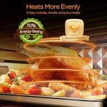 PlumChef 13 Quart 7-in-1 Air Fryer Oven