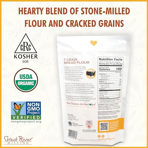 Great River Milling Organic Seven Grain Bread Flour