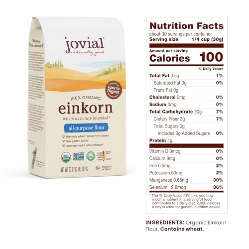 Jovial Einkorn Organic Flour Variety Pack - 32 Oz