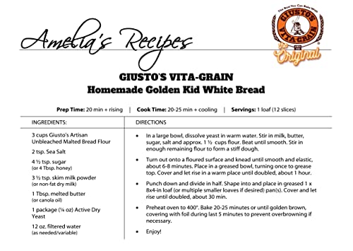 Giusto's Artisan Malted Bread Flour (5lb)