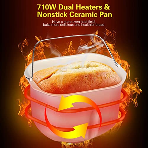 KBS 17-in-1 Bread Maker with Nut Dispenser