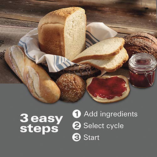 Hamilton Beach Bread Maker with Auto Dispenser, 14 Settings