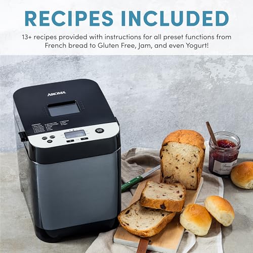 AROMA® 1.5lbs. Digital Bread Maker with Crust Customization