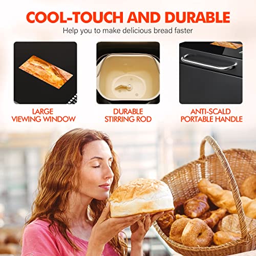 KBS 17-in-1 Bread Maker with Nut Dispenser