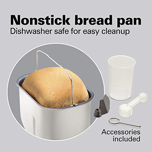 Hamilton Beach Bread Maker with Auto Dispenser, 14 Settings