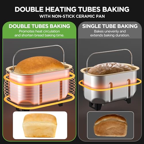 Cordoba 15-in-1 Bread Maker with Dual Paddles
