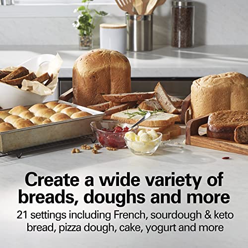 Hamilton Beach 29890 Premium Bread Maker with Auto Dispenser